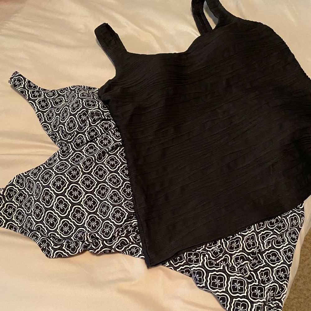 Lands End Bathing Suit Tankini Tops